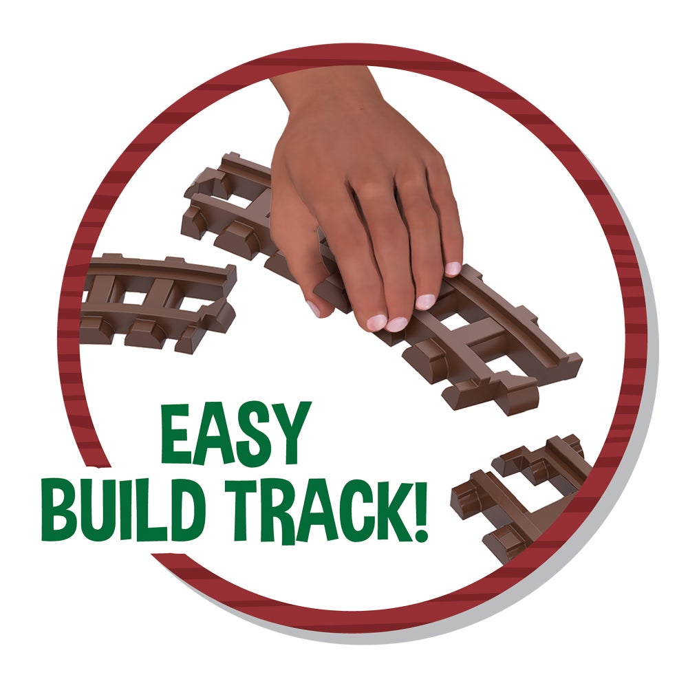 LINCOLN LOGS - 101PC SAWMILL TRAIN EXPRESS (1) ENG